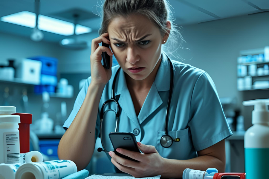 Frustrated Vet