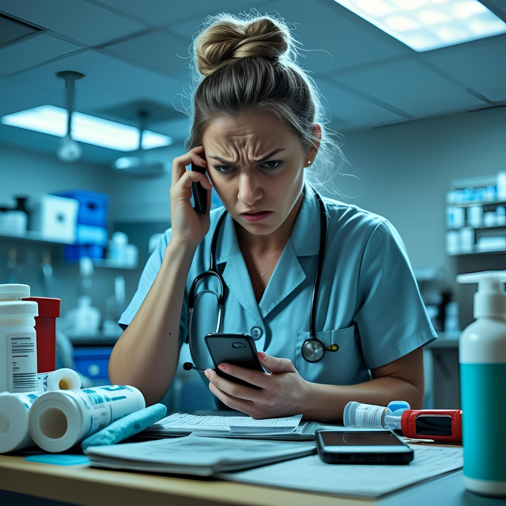 Frustrated Vet